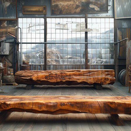 Exquisite Wood Coffee Table: Elevate Your Space