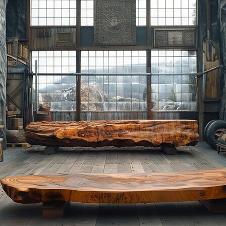 Exquisite Wood Coffee Table - Elevate Your Space with Natural Elegance
