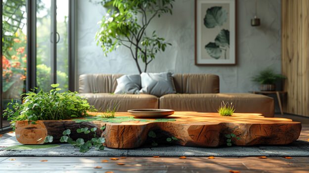 Exquisite Wood Coffee Table: The Heart of Your Living Space