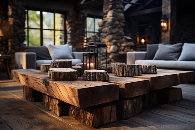 Captivating Wood Coffee Table: Elevate Your Living Space