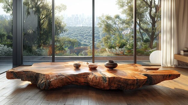 Stunning Wood Coffee Table for Your Elegant Living Space