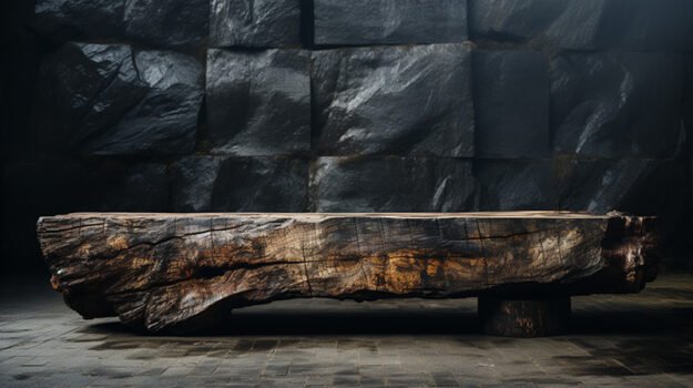 Exquisite Wood Coffee Table: