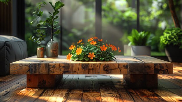 Exquisite Wood Coffee Table That Transforms Your Living Space