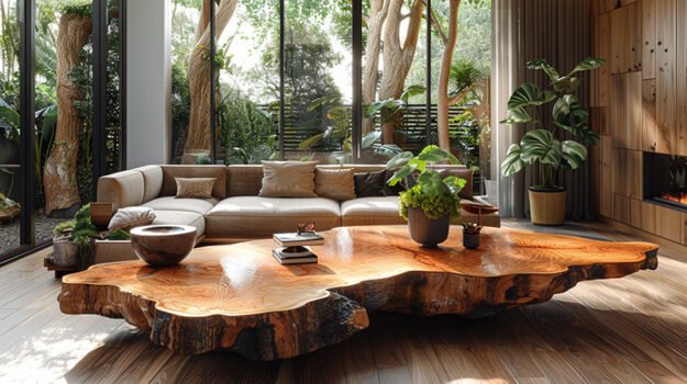 Elegant Wood Coffee Table That Transforms Your Living Space
