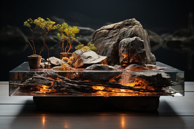 Stunning Concrete Coffee Table