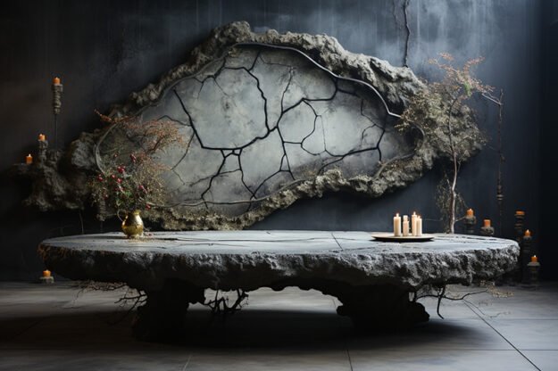 Elegant Concrete Coffee Table: A Statement Piece for Your Home