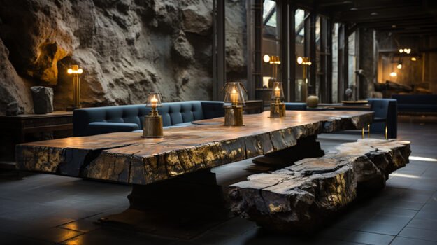 Captivating Wood Coffee Table: A Statement Piece for Timeless Elegance