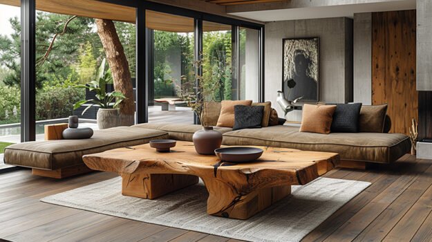 Elevate Your Space with a Stunning Wood Coffee Table