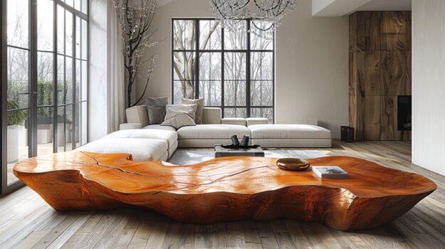 Elegant Wood Coffee Table That Transforms Spaces