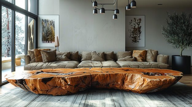 Exquisite Wood Coffee Table to Elevate Your Living Space