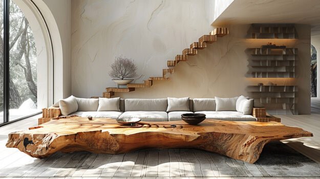 Elegant Wood Coffee Table That Transforms Your Living Space