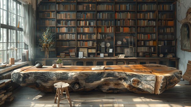 Exquisite Wood Coffee Table: A Piece of Art for Your Home
