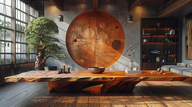 Exquisite Wood Coffee Table for Timeless Elegance