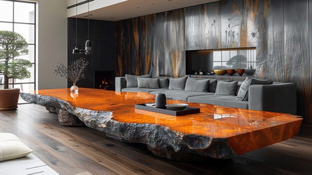 Exquisite Wood Coffee Table: A Statement Piece for Your Home