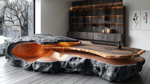 Stunning Wood Coffee Table Transforms Your Space