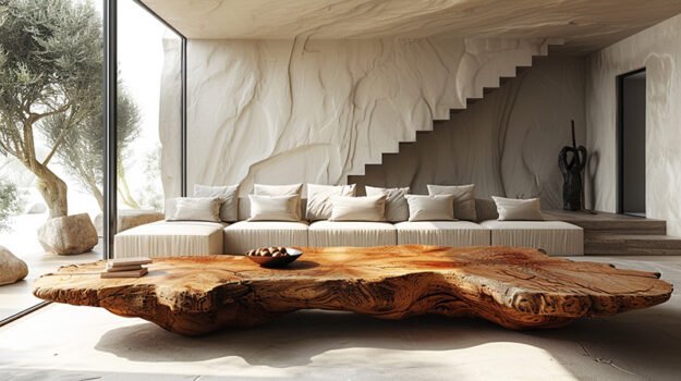 Exquisite Wood Coffee Table: Elevate Your Space