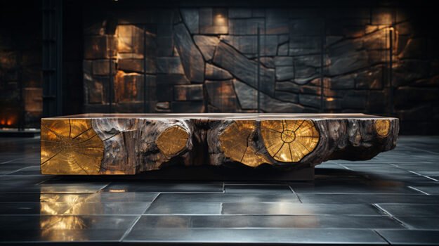 Exquisite Wood Coffee Table: Elevate Your Space