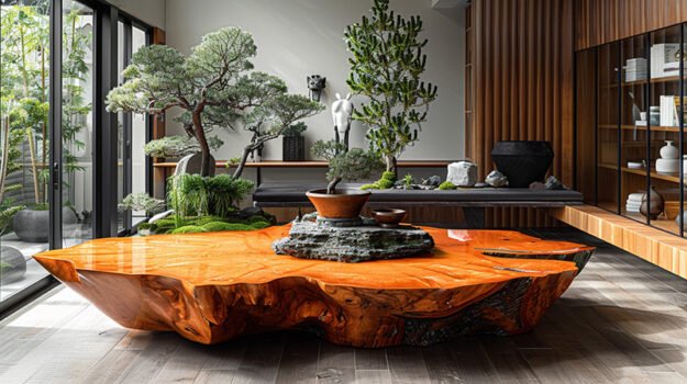 Stunning Wood Coffee Table: Elevate Your Space with Elegance