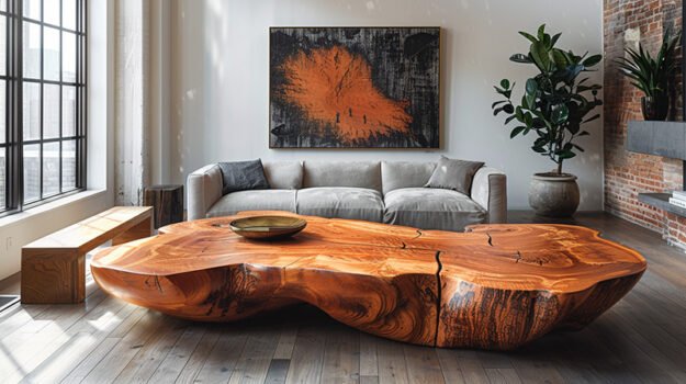 Exquisite Wood Coffee Table: A Statement Piece for Your Home