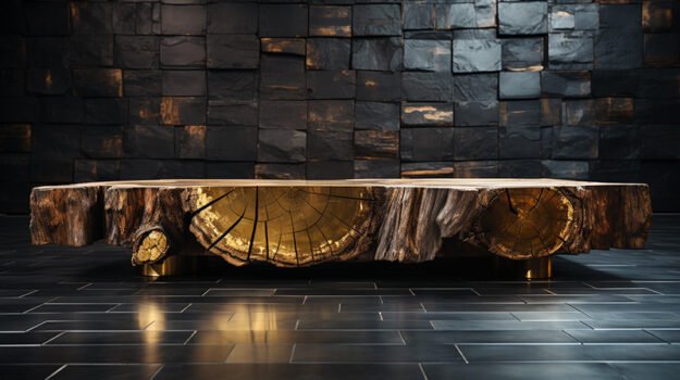 Uniquely Crafted Wood Coffee Table: Elevate Your Space