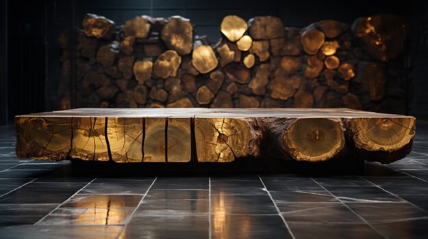 Exquisite Wood Coffee Table for Timeless Elegance