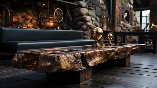 Exquisite Wood Coffee Table