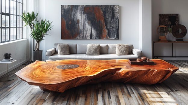 Rustic Elegance: Wood Coffee Table for Your Home