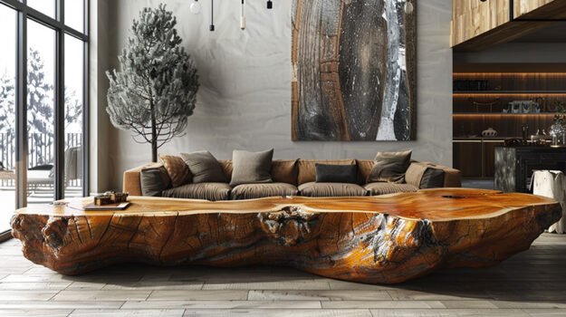 Exquisite Wood Coffee Table
