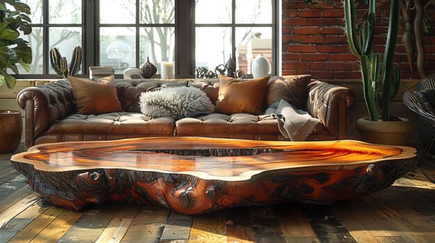 Elegant Wood Coffee Table that Transforms Spaces