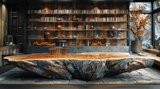 Exquisite Wood Coffee Table: A Perfect Centerpiece for Your Space