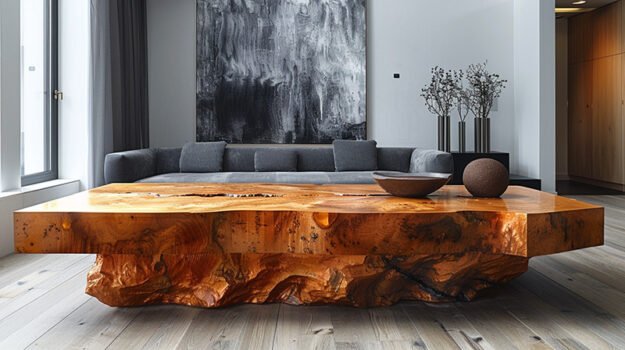 Exquisite Wood Coffee Table for a Stylish Living Space