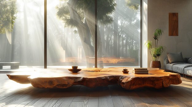 Timeless Elegance: Wood Coffee Table
