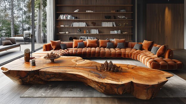 Captivating Wood Coffee Table for Elegant Living Spaces