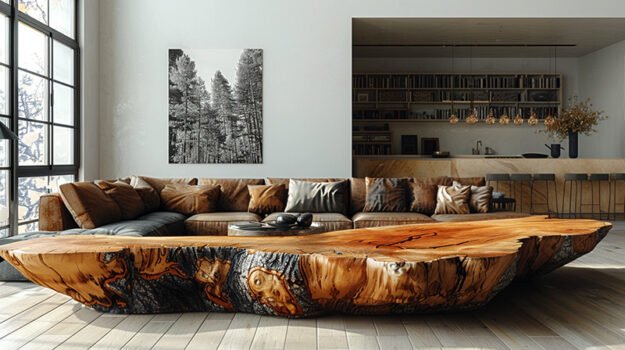 Exquisite Wood Coffee Table to Elevate Your Living Space