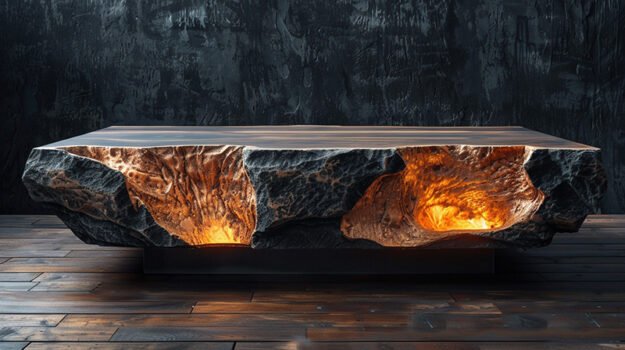 Exquisite Wood Coffee Table: A Statement of Elegance