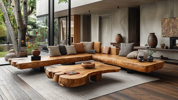 Exquisite Wood Coffee Table: Elevate Your Living Space with Natural Elegance