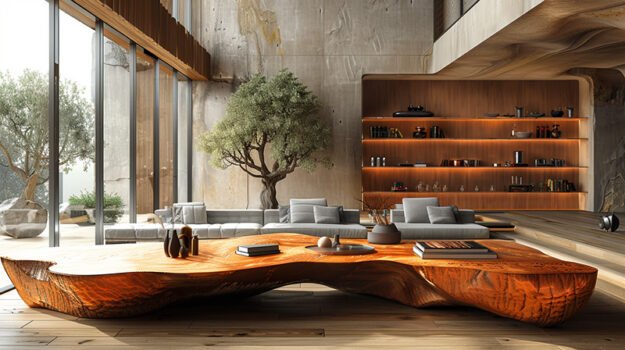 Captivating Wood Coffee Table for Chic Living Spaces