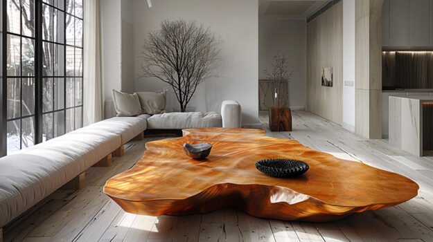 Wood Coffee Table That Transforms Your Living Space