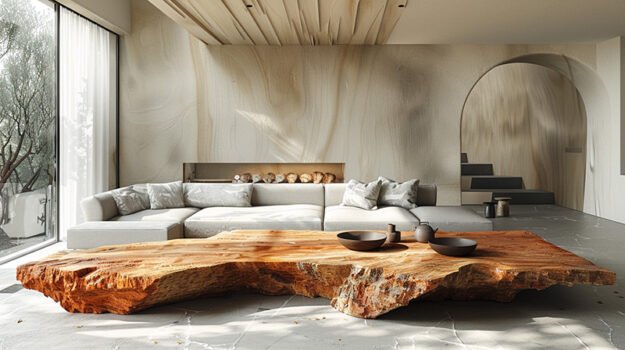 Exquisite Wood Coffee Table for Modern Elegance