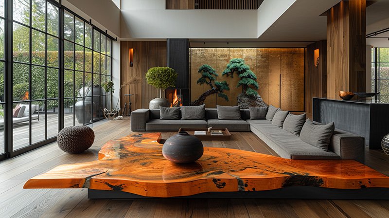 Exquisite Wood Coffee Table to Elevate Your Living Space