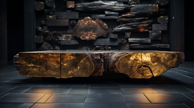Exquisite Wood Coffee Table: Elevate Your Living Space