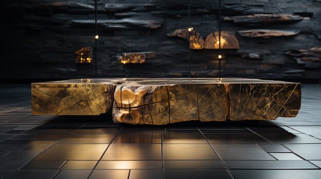 Exquisite Wood Coffee Table: Elevate Your Space with Timeless Elegance
