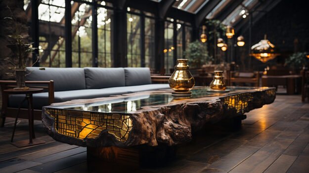 Exquisite Wood Coffee Table: Embrace Nature's Elegance