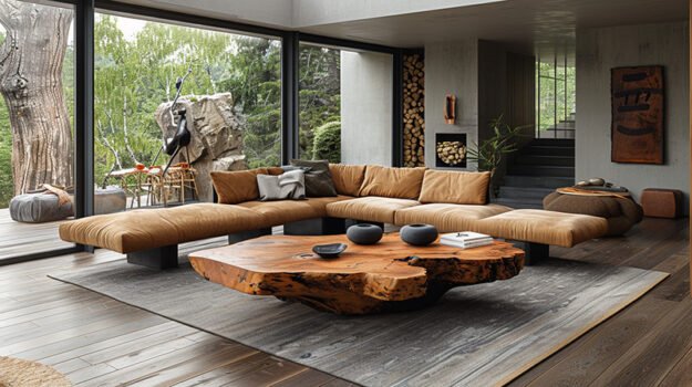 Exquisite Wood Coffee Table for Modern Living Spaces