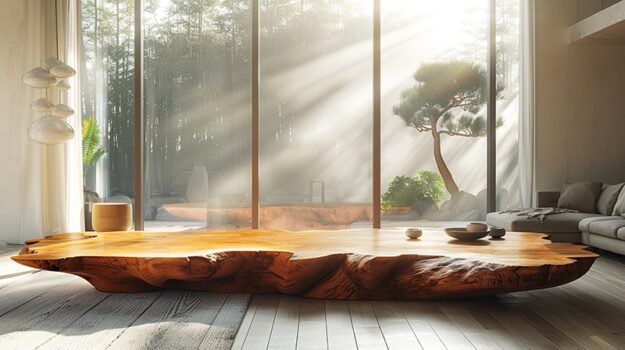 Stunning Wood Coffee Table That Elevates Any Space