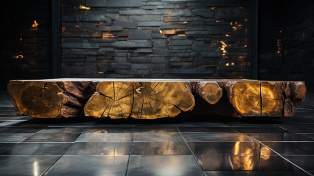 Exquisite Wood Coffee Table for Timeless Elegance