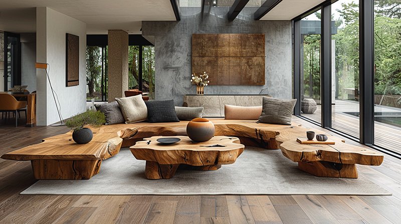 Exquisite Wood Coffee Table to Elevate Your Living Space