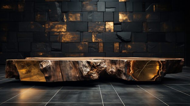 Exquisite Wood Coffee Table: Elegance Meets Nature