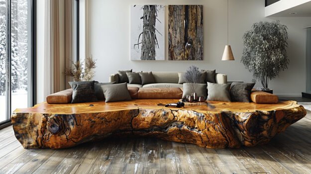Exquisite Wood Coffee Table: A Timeless Centerpiece for Your Home