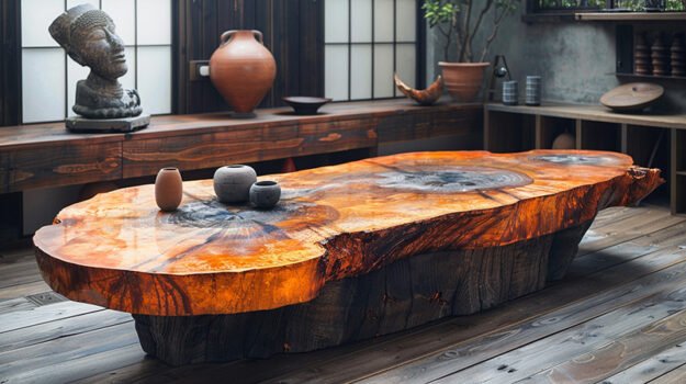 Exquisite Wood Coffee Table: Elevate Your Space Today!
